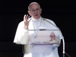 Francisco señaló que ellas fueron víctimas de la indiferencia de la globalización. AP / A. Medichini