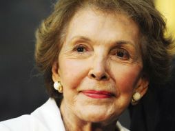 'Estamos agradecidos por la vida de Nancy Reagan', indicó el matrimonio presidencial en un comunicado. AFP / K. Bleier