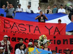 El crimen contra la dirigente ambientalista ha conmocionado a la sociedad hondureña. AFP / O. Sierra