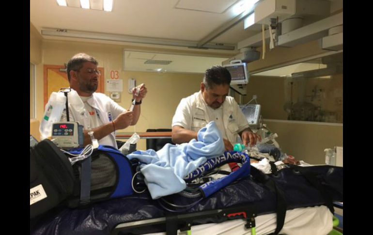 El joven vive en Tlajomulco, estaba internado en el Hospital Civil y su estad de salud es delicado. TWITTER / @saludjalisco