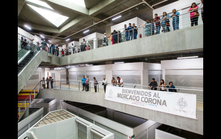 Ayer domingo fue inaugurado el nuevo Mercado Corona con la apertura de sólo 80 locales. EL INFORMADOR / ARCHIVO