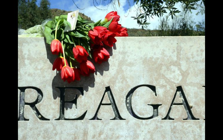 La viuda del ex presidente Ronald Reagan falleció la víspera en su residencia de Bel Air, en el oeste de Los Ángeles, a los 94 años. EFE / M. Nelson