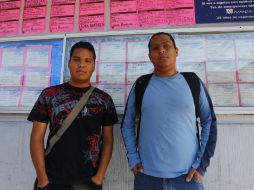 William Díaz Banda y Mauricio. No saben lo que es cotizar en el IMSS y tampoco generan puntos en el Infonavit. EL INFORMADOR / E. Barrera