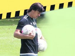 Matías Almeyda. El DT de Chivas en el entrenamiento del Rebaño en Verde Valle. EL INFORMADOR / A. Camacho