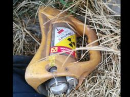 La camioneta que transportaba el Iridio 192, utilizado para la radiografía industrial, fue robada el 27 de febrero. TWITTER / @LUISFELIPE_P