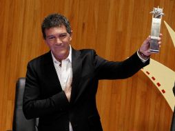 El premio Mayahuel le fue concedido por su brillante trayectoria en el cine, la cual inició al lado del director Pedro Almodóvar. EFE / U. Ruiz