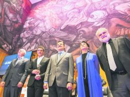 Homenajeado. Banderas recibió el Premio Mayahuel al Cine Iberoamericano por su trayectoria. EL INFORMADOR / P. Franco