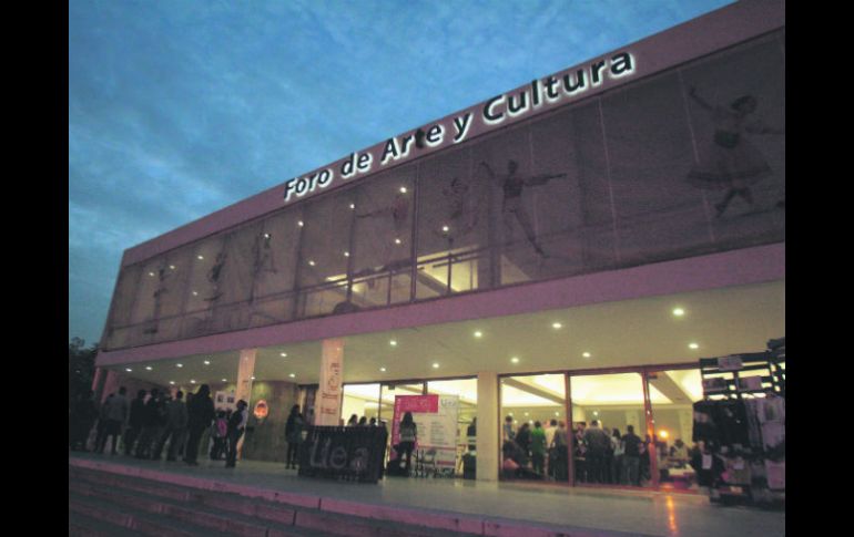 El Foro de Arte y Cultura, un escenario que tradicionalmente abre sus puertas a proyectos de corte independiente o universitario. EL INFORMADOR / R. Tamayo