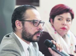 Invitación. Juan Vázquez Gama y Vanessa García Leyva dieron los detalles del ciclo 'Lecturas de Autor'. EL INFORMADOR / A. Camacho