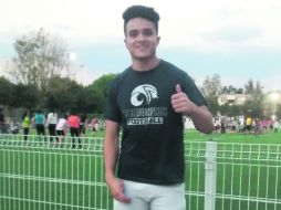 Luis Roberto Preciado. A sus 17 años, destaca una serie de beneficios que ha obtenido gracias a la práctica del ejercicio. EL INFORMADOR /