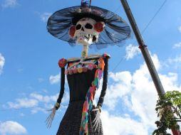 Esta escultura se exhibió en noviembre pasado. NTX / ARCHIVO