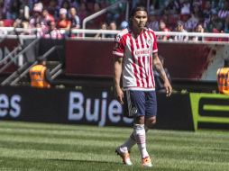 Carlos Peña ya anotó su primer gol con el Rebaño ante Gallos. EL INFORMADOR / ARCHIVO
