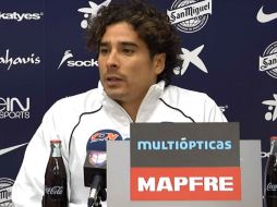 Guillermo Ochoa sólo había jugado la Copa del Rey desde que llegó a España. YOUTUBE / MálagaCF