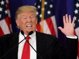 ''Ser presidente de EU es cosa seria, ser artista en un 'reality show' puede ser una cosa muy divertida'', dice Calderón sobre Trump. EFE / C. Herrera