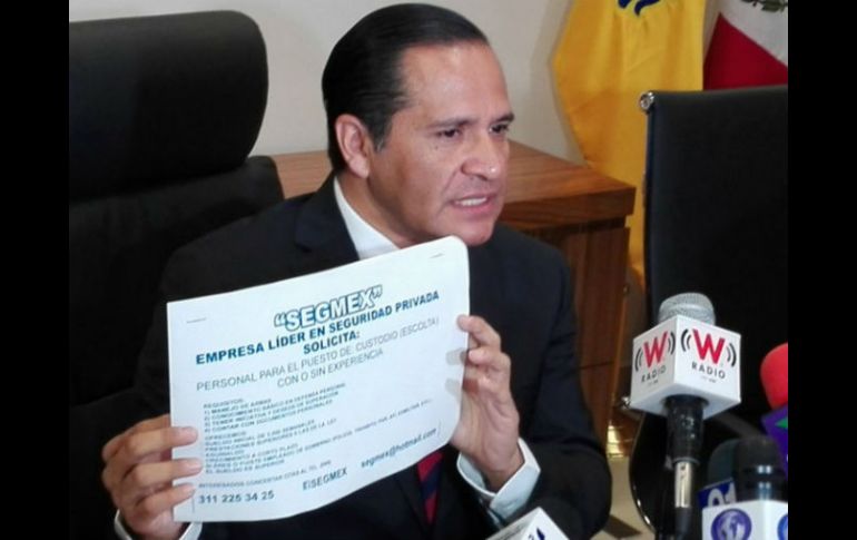 Almaguer apuntó que esta forma de reclutamiento del CNG no había sido identificada antes por las autoridades. TWITTER / @ealmaguerr