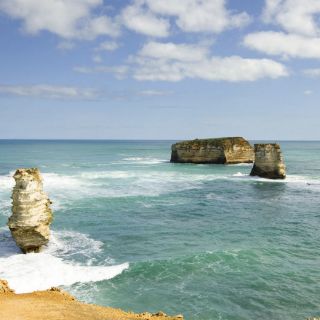 Descubren cinco columnas más debajo del ícono 'Doce apóstoles'