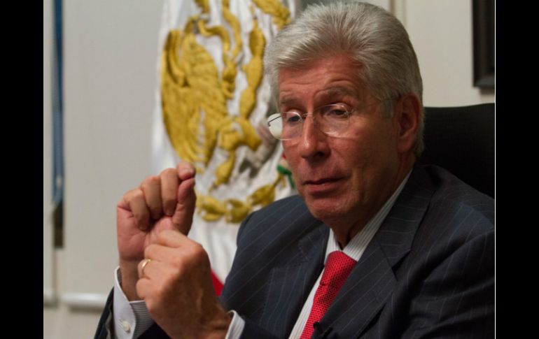 Ruiz Esparza apunta que hay que considerar cosas importantes sobre el destino del terreno. NTX / ARCHIVO