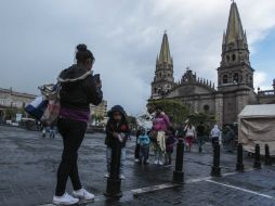 Según experto de la UdeG seguirán las temperaturas promedio entre uno y seis grados en Jalisco. EL INFORMADOR / F. Atilano