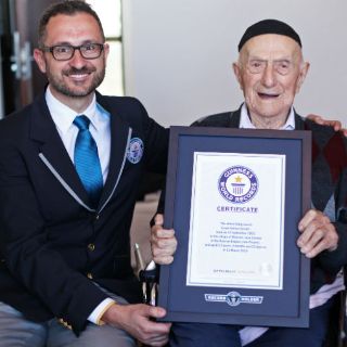 Sobreviviente del holocausto, el hombre más viejo del mundo
