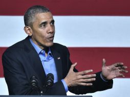 Obama se pronunció por acercar a los gobiernos con las empresas privadas de tecnología. AFP / M. Ngan