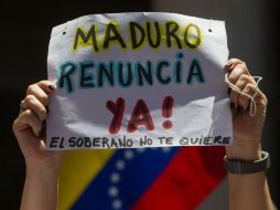 La oposición realiza manifestaciones para pedir la renuncia del mandatario. EFE / M. Gutiérrez