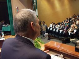 Alejandro Ordóñez Maldonado participa en el 9 Foro de Seguridad, Justicia y Paz. TWITTER / @A_OrdonezM