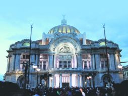 Bellas Artes. El máximo recinto de la cultura en nuestro país. Ahí se realizan los eventos musicales, danza y teatro más importantes. ESPECIAL /