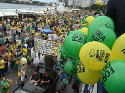 Las primeras movilizaciones se registraron en algunas ciudades del norte y noreste. AFP / V. Almeida