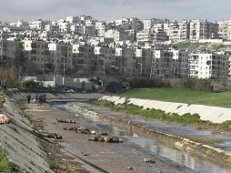 El convoy fue atacado por aviones de la coalición internacional. AP / ARCHIVO