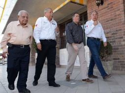 El mandatario se reunió con el titular de la Sedesol, José Antonio Meade. NTX / ESPECIAL