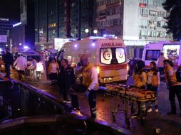 La explosión de un coche bomba en el centro de Ankara dejó al menos 34 muertos. AP /