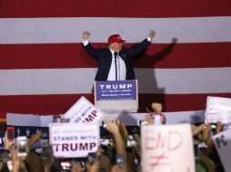 Trump estuvo en Florida buscando más apoyo previo al 'supermartes 2'. AFP / J. Raedle