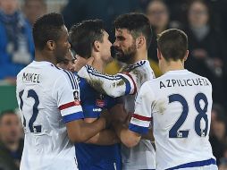 Costa tiene hasta el jueves 17 de marzo para apelar la acusación de la FA. AFP / P. Ellis