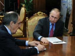 Putin ordenó la retirada del grueso de las tropas rusas desplegadas en Siria hace más de seis meses. AFP / M. Klimentyev