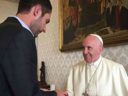 El Pontífice se reunió en días pasados con el consejero delegado de Instagram, Kevin Systrom. TWITTER / kevin