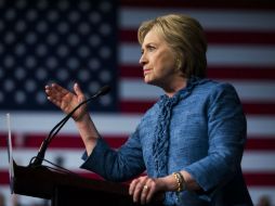 En un mensaje a sus partidarios, la ex primera dama dice que esta elección 'no se trata sólo de Donald Trump'. EFE / J. Lo Scalzo