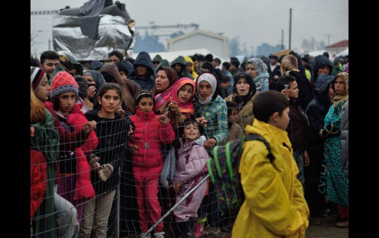 Desde el comienzo del conflicto el 15 de marzo de 2011, la mitad de la población siria ha sido obligada a desplazarse. AFP / D. Mihailescu