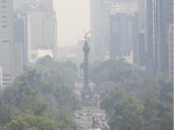 La Ciudad de México sufre de altos niveles de contaminación ambiental. EFE / J. Núñez