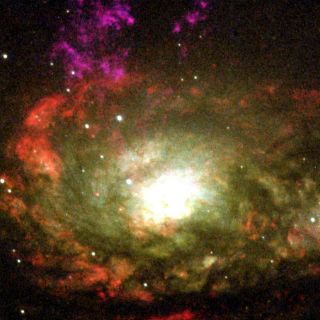 Hallan una poderosa fuente de rayos cósmicos en el centro de la Vía Láctea