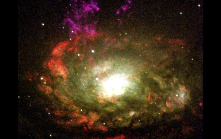 Los rayos gamma actúan como una especie a marcadores de los rayos cósmicos. AFP / ARCHIVO