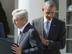Obama nominó a Merrick Garland (i) por considerarlo la mejor persona para el cargo, dijo la Casa Blanca. EFE / M. Reynolds