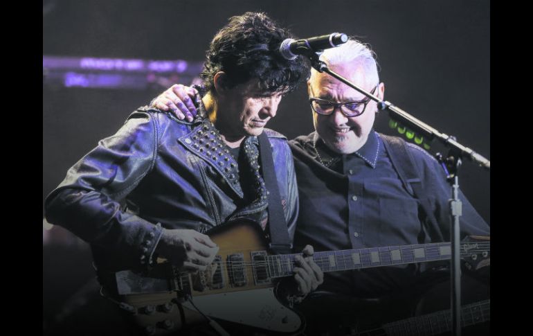 De largo recorrido. Caifanes regresa a Guadalajara y lo hace para cerrar el concierto masivo de Rock X la vida. NTX /