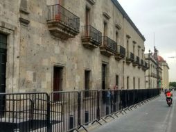 Hasta antes de las 10:30 de la mañana, no se había registrado la presencia de manifestantes. EL INFORMADOR / Especial