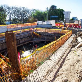 Intervienen avenida Revolución por obras de la estación CUCEI