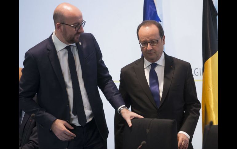 Bélgica y Francia, unidos en la lucha contra el terrorismo. EFE / O. Hoslet