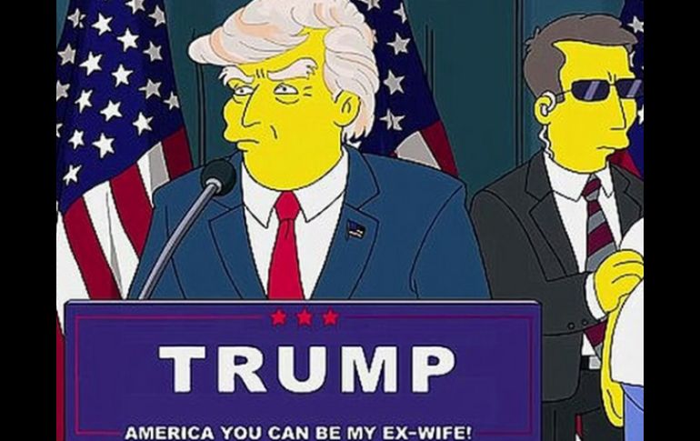 El episodio emitido en el 2000 cuenta la historia de el país en quiebra que deja el presidente Trump. YOUTUBE /  DAHBOO77