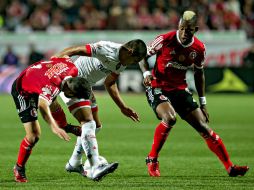 Este empate dejó poco satisfechos a los dos conjuntos. MEXSPORT /