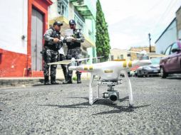 En el aire. El pasado jueves, policías de Guadalajara localizaron un vehículo robado gracias al uso de un dron. EL INFORMADOR / R. Tamayo