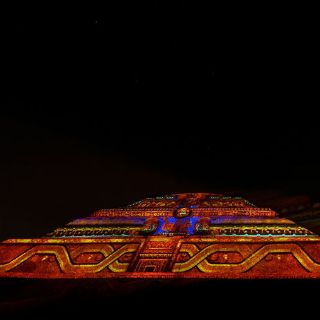 Peña Nieto inaugura espectáculo de luz y sonido en Teotihuacán