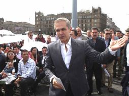 El jefe de Gobierno de la Ciudad de México solicitó el acceso a fondos de origen internacional para el equipamiento. SUN / A. Hernández